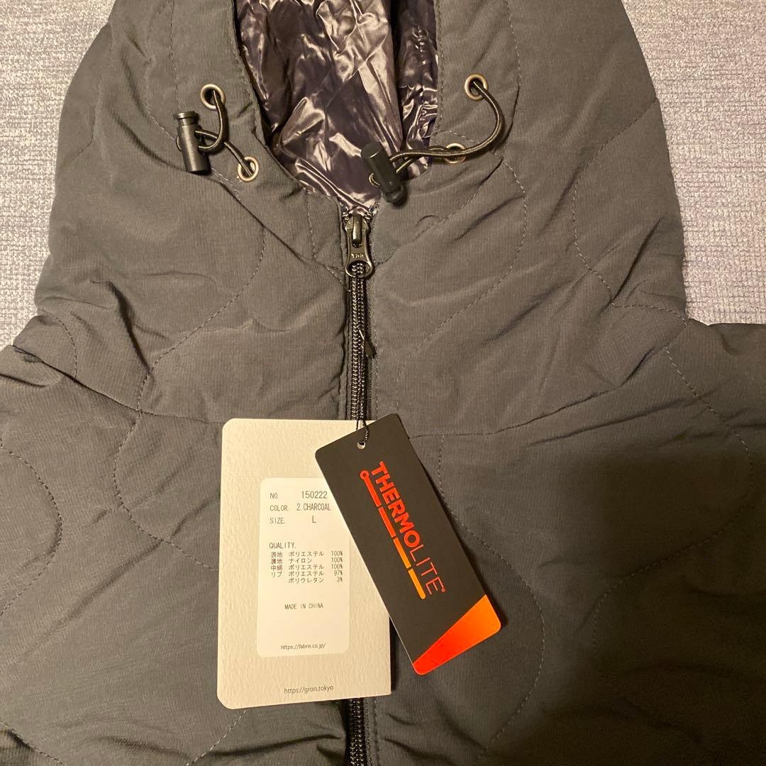 着る寝袋　モモンガ　チャコール　Lサイズ　新品