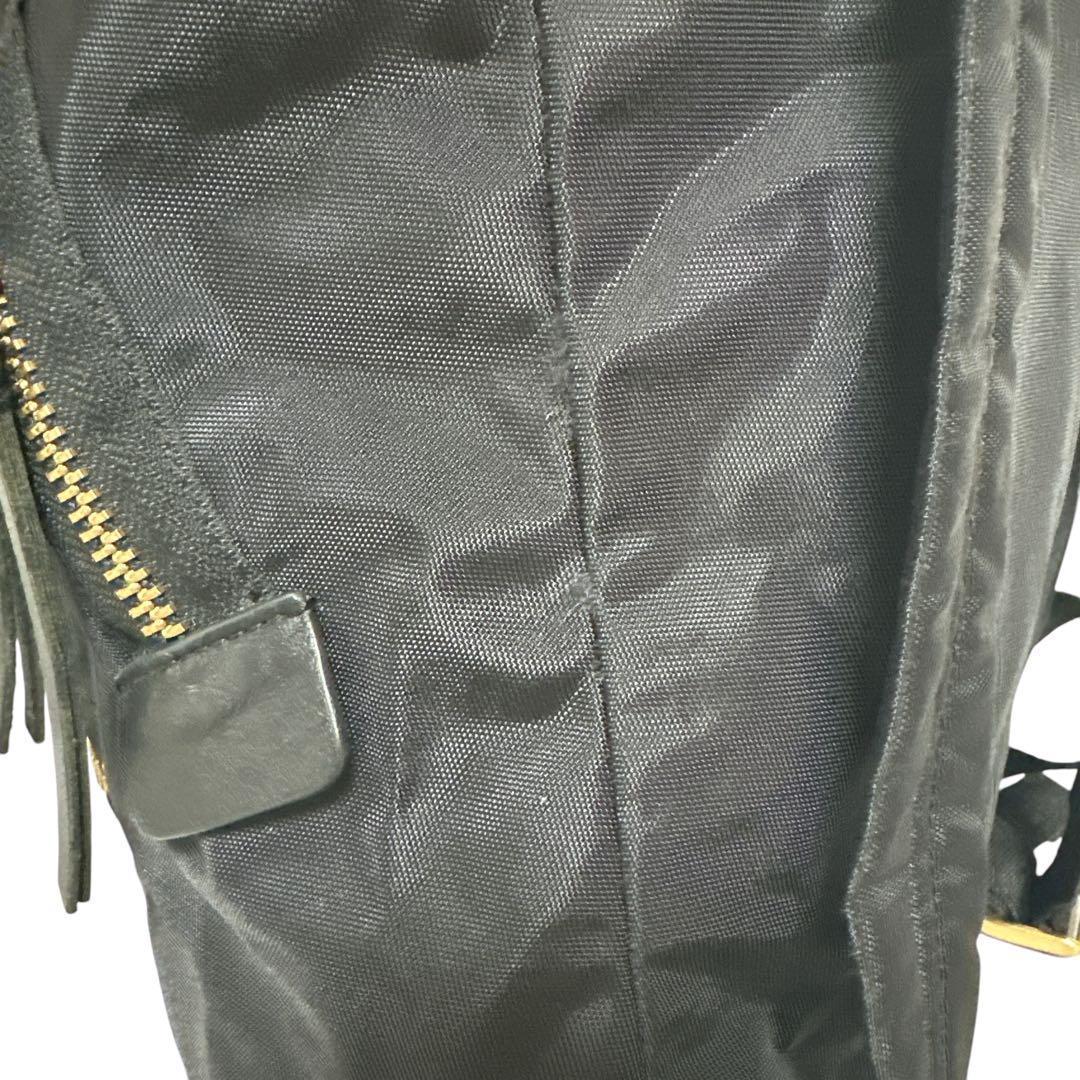 マークバイマークジェイコブス リュック バックパック ブラック ロゴ 黒