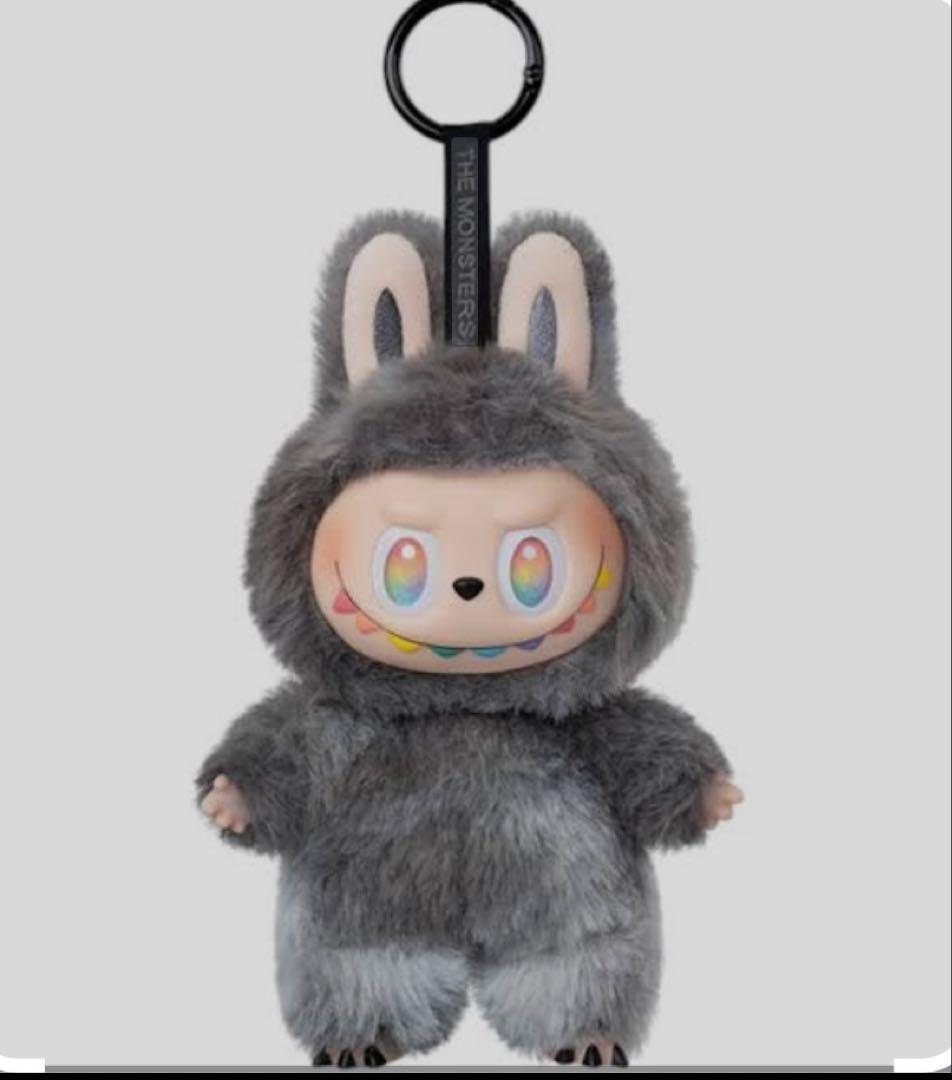 THE MONSTERS ぬいぐるみ グレー ラブブ シークレット - メルカリ