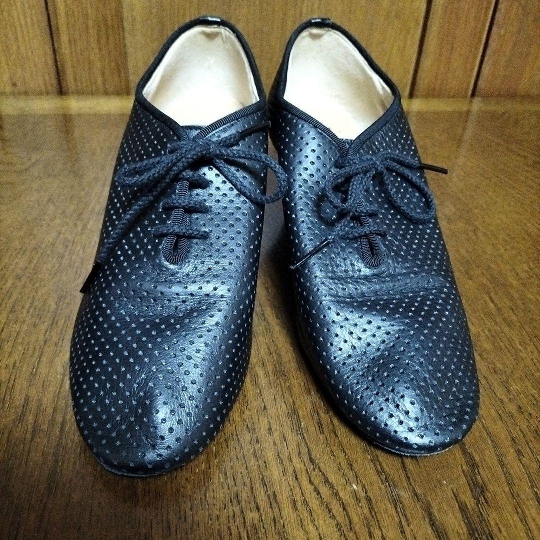 Kentdance　女性用ソ―シャルダンスシューズ　ブラック　22.5cm