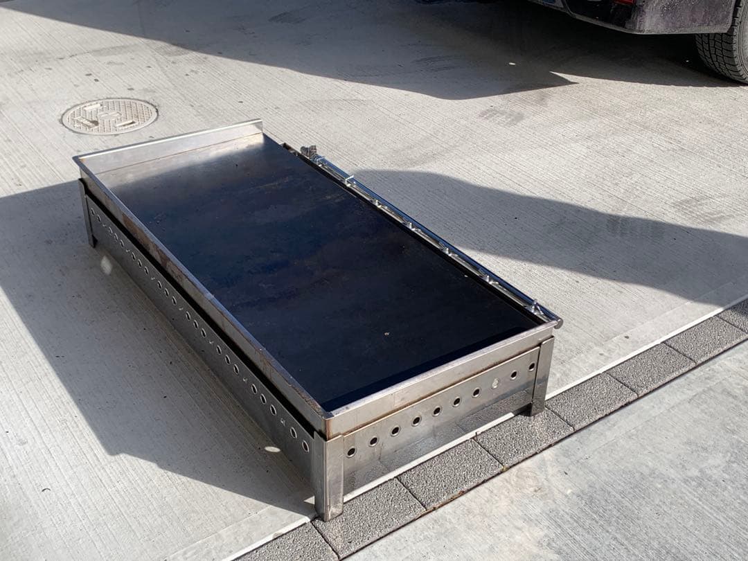 （引取限定仙台市）プロパンガス（美品） グリドル 1200mm 鉄板焼き 屋台