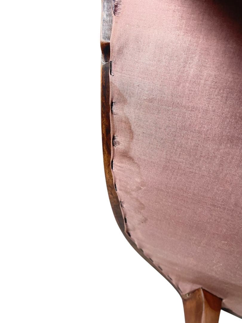 HR384 【美品】カリモク DOMANI ルイ15世 ロココ調　猫足