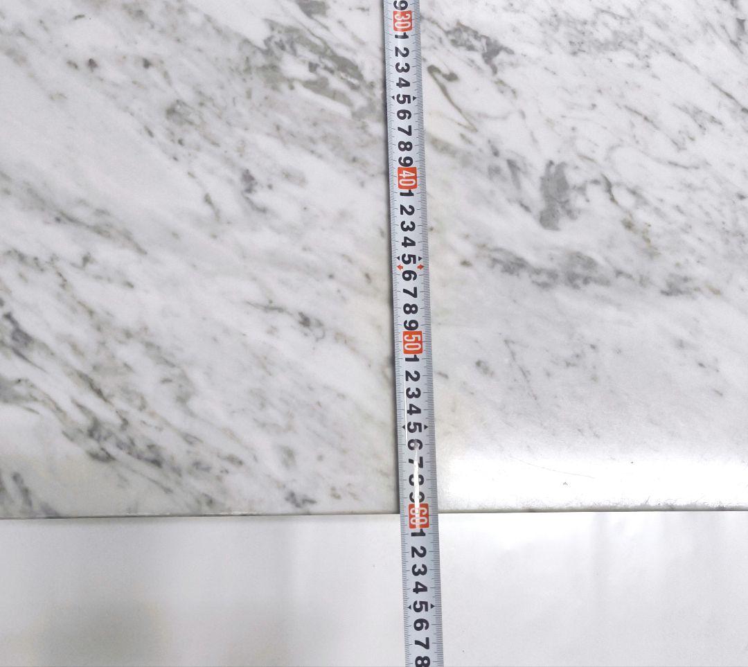 あきーむ　大理石真鍮2人用テーブル【2台セット】