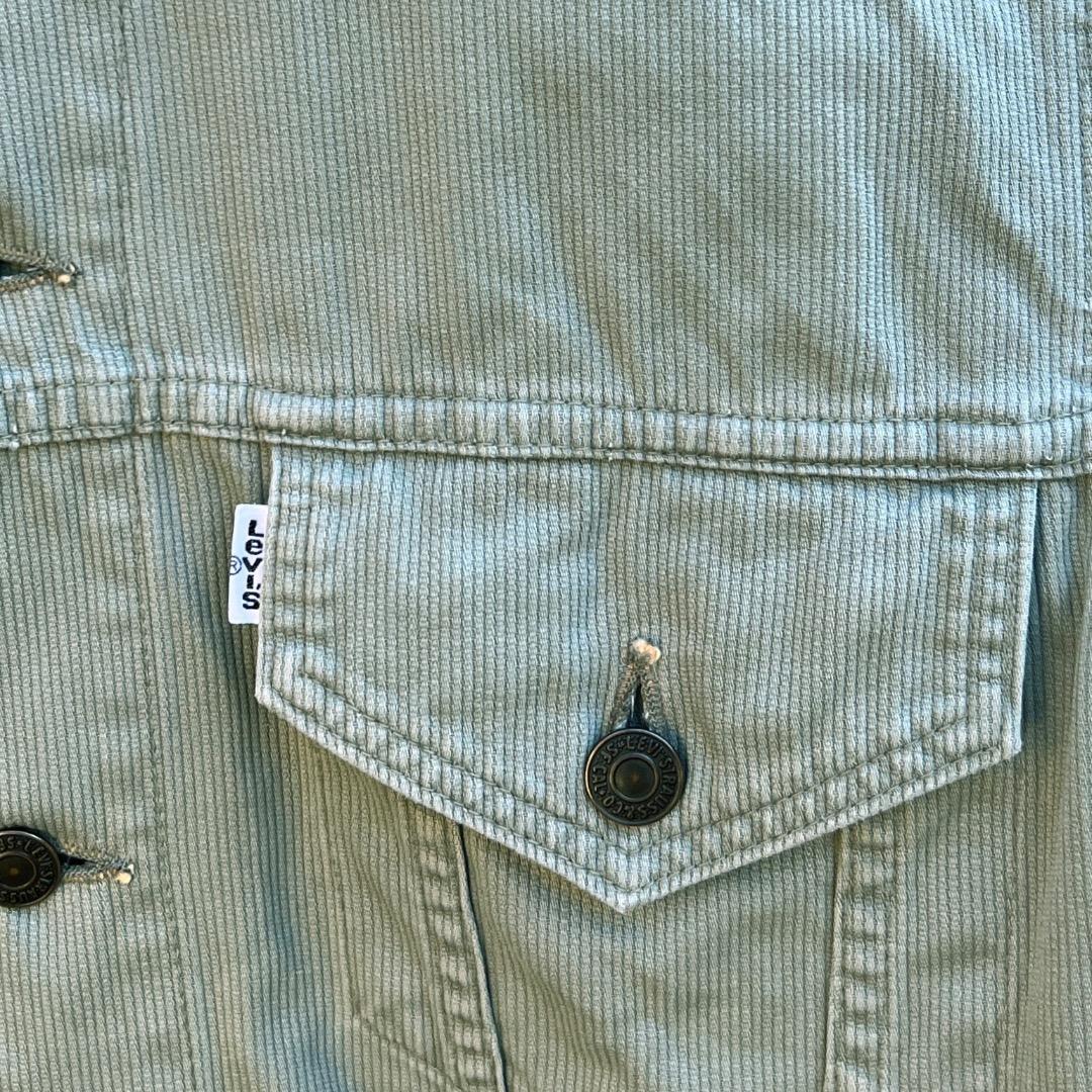 1990年代　リーバイスLevi’s　70505　ピケ　モスグリーン　サイズ40