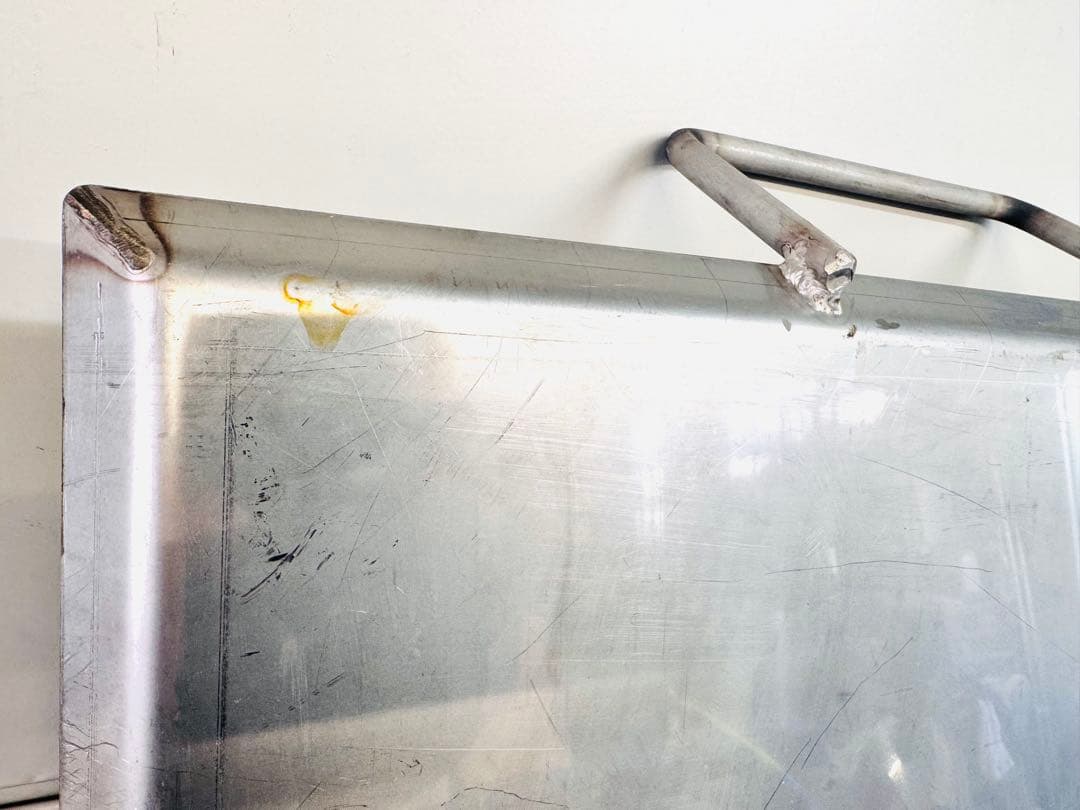 業務用 ステンレス鉄板 約89×59cm 極厚3.3mm 未使用