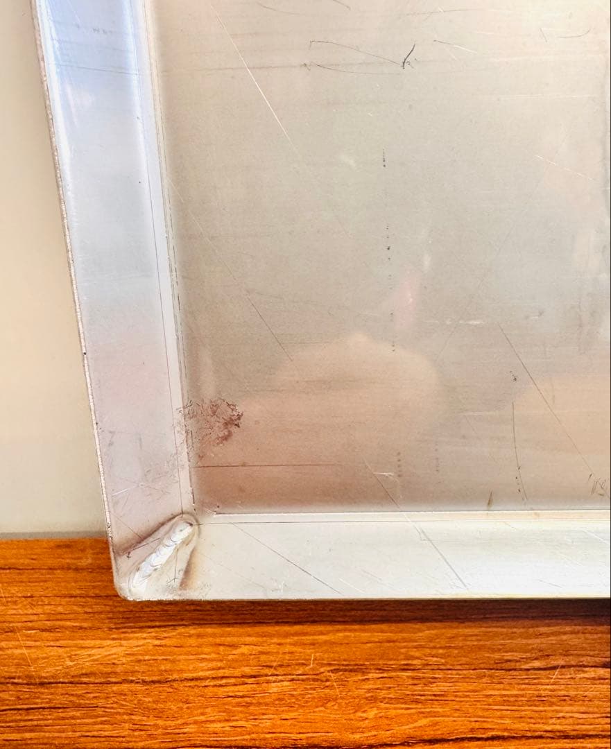 業務用 ステンレス鉄板 約89×59cm 極厚3.3mm 未使用