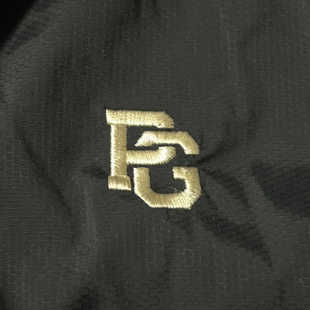 美品 パーリーゲイツ ジップブルゾン ゴルフ ロゴ刺繍 洗える ネイビー 洗える