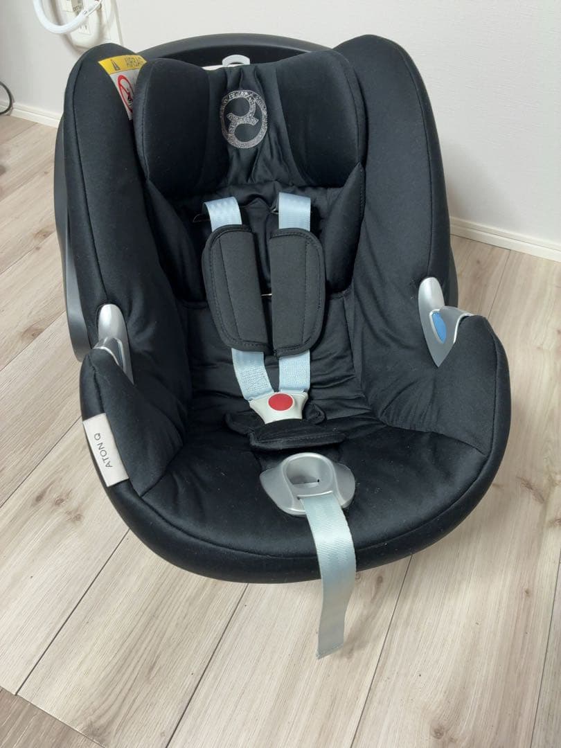 サイベックス aton qブラック ベビーシート 美品