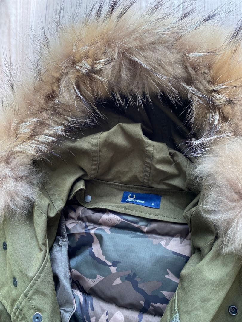 FRED PERRY モッズコート オリーブ