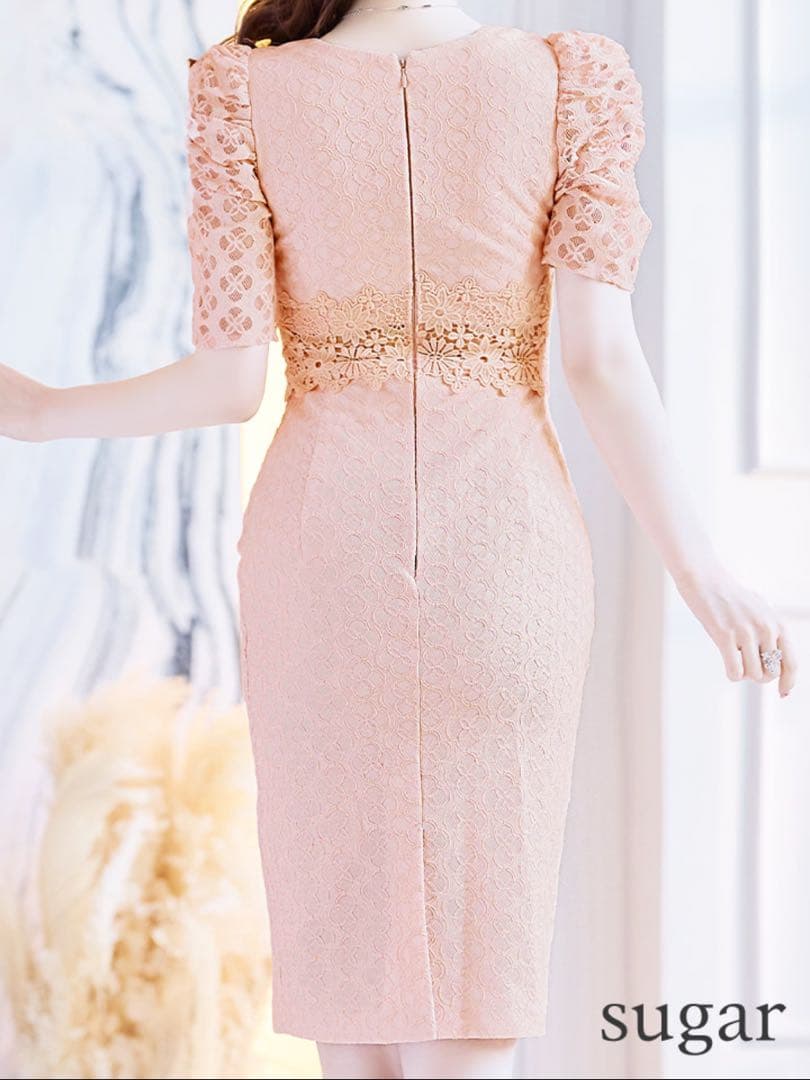 sakuraさん専用　　sugar ドレス　袖あり　膝丈