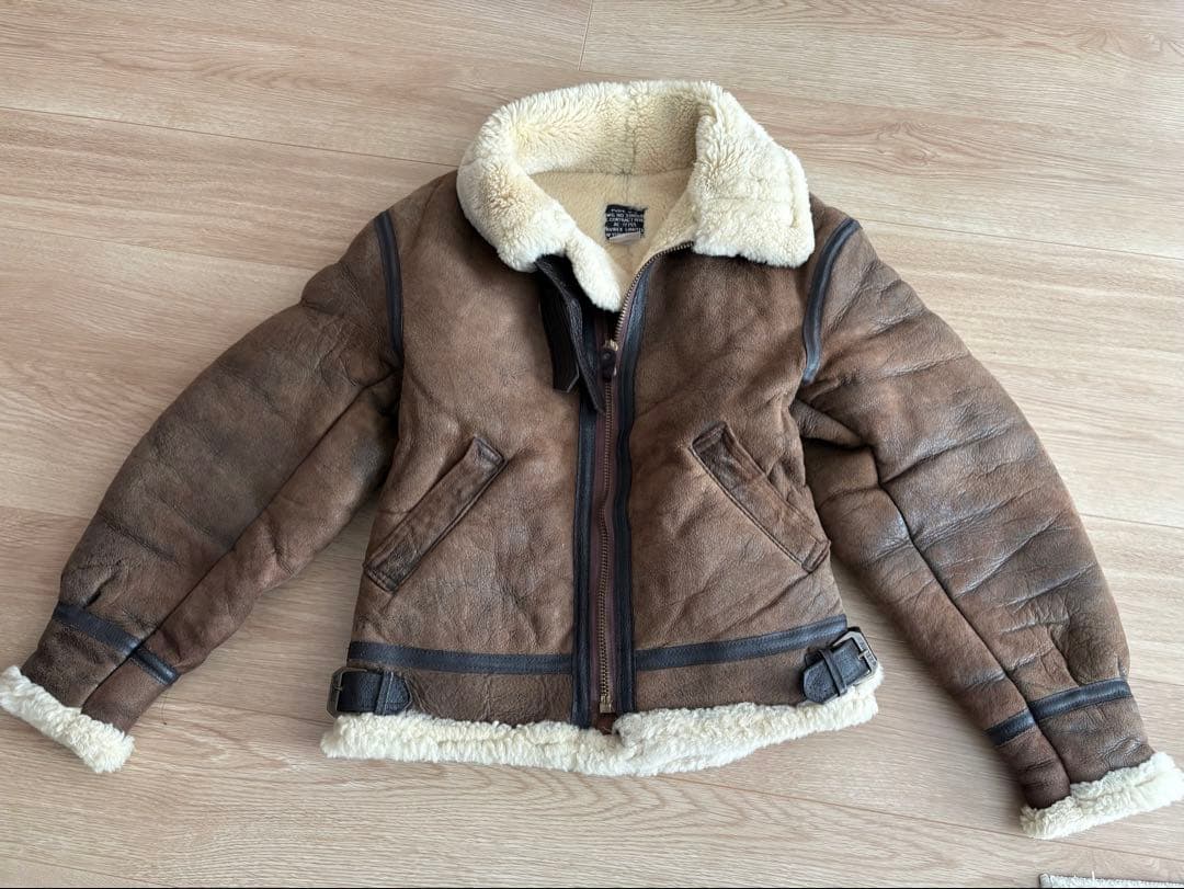 AVIREX B-3 フライトジャケット　サイズ36 楽天市場】AVIREX B-3 フライトジャケット ムートン ブラック [ 36