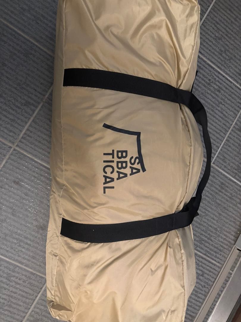 SABBATICAL モーニンググローリーTC 自作グランドシート付き サバティカルモーニンググローリーTC用グランドシート（全面：フラット