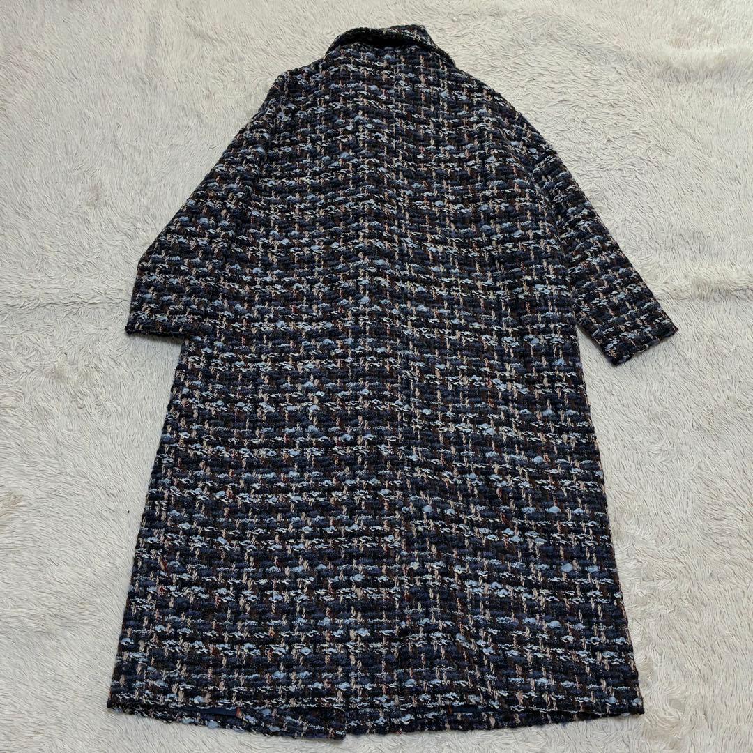 birthdaybash ツイードロングコート