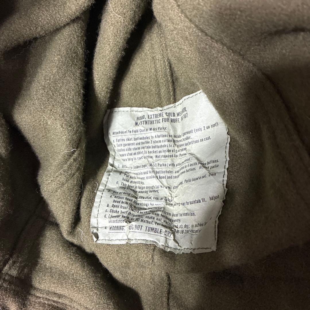 M65 モッズコート フィッシュテール サイズM フルセット