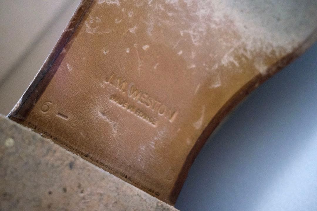 J.M.Weston 180 トープ6.5D 1度のみ着用 ジェイエムウェストン