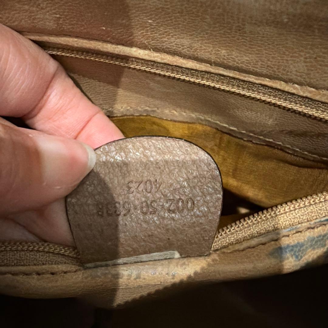 グッチ GUCCI シェリーライン オールドグッチ ミニボストン GGスプリーム