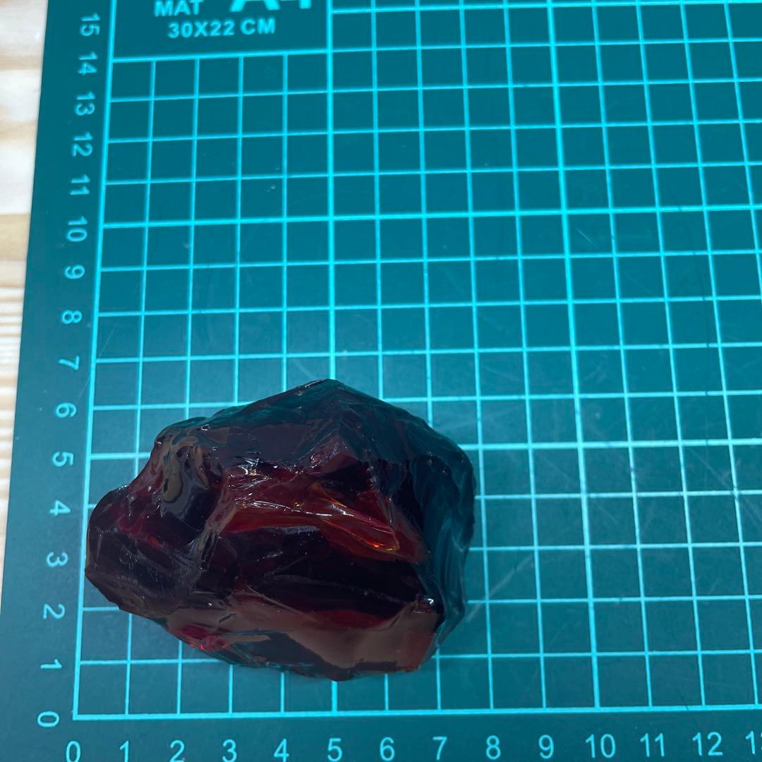 お値下げ　アンダラクリスタル　希少レッド　177g