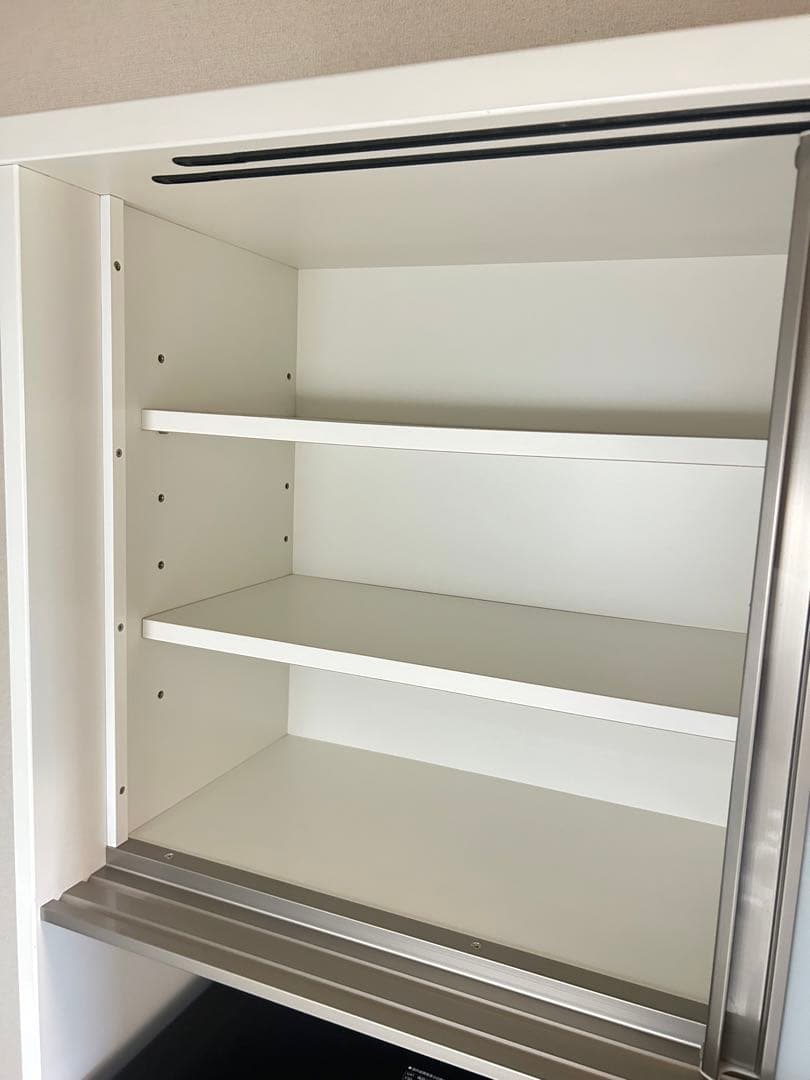 【送料込み】ニトリ 120cm幅　キッチンボード アルミナ2