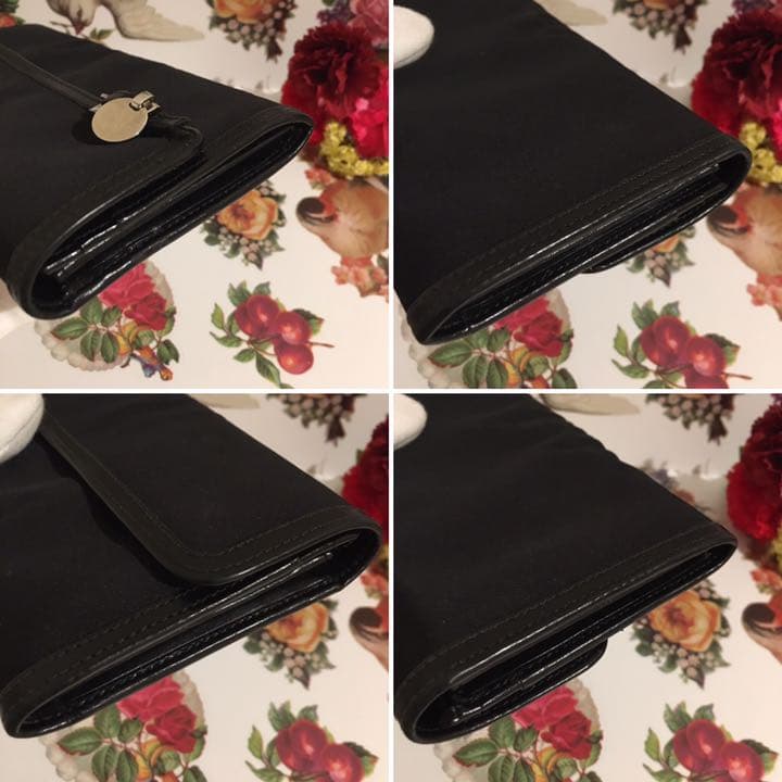 【正規品】プラダ 長財布 黒 廃盤レア