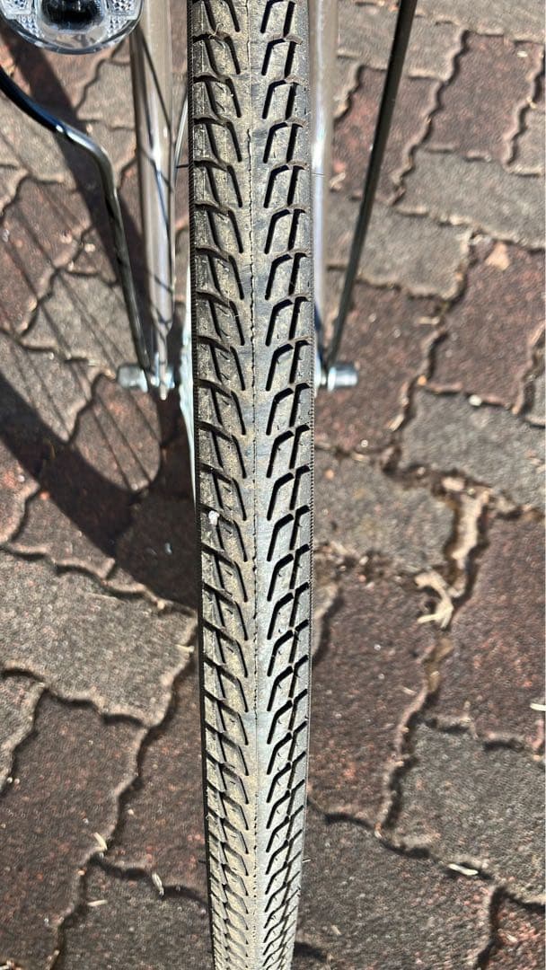 【極美品】26インチ シティサイクル ブラウン バスケット付き