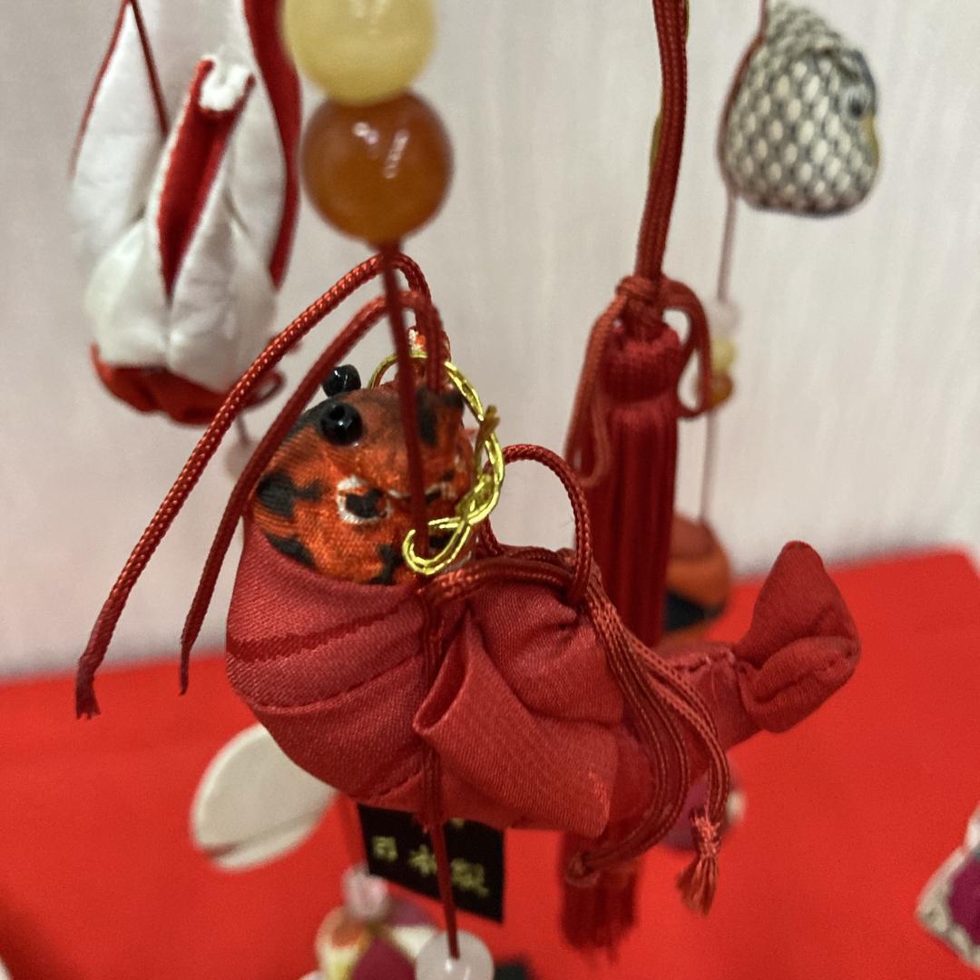 No.7 正絹つるし雛　雛人形吊るし飾り　雛祭り吊るし雛　3月ひな祭り