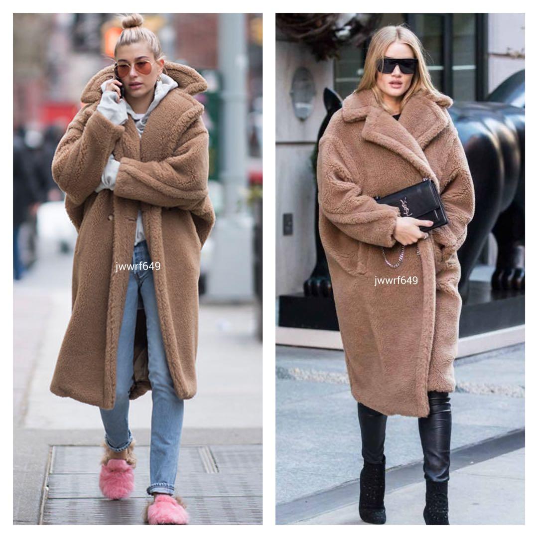 クリーニング済【Max Maraマックスマーラ】テディベアコート