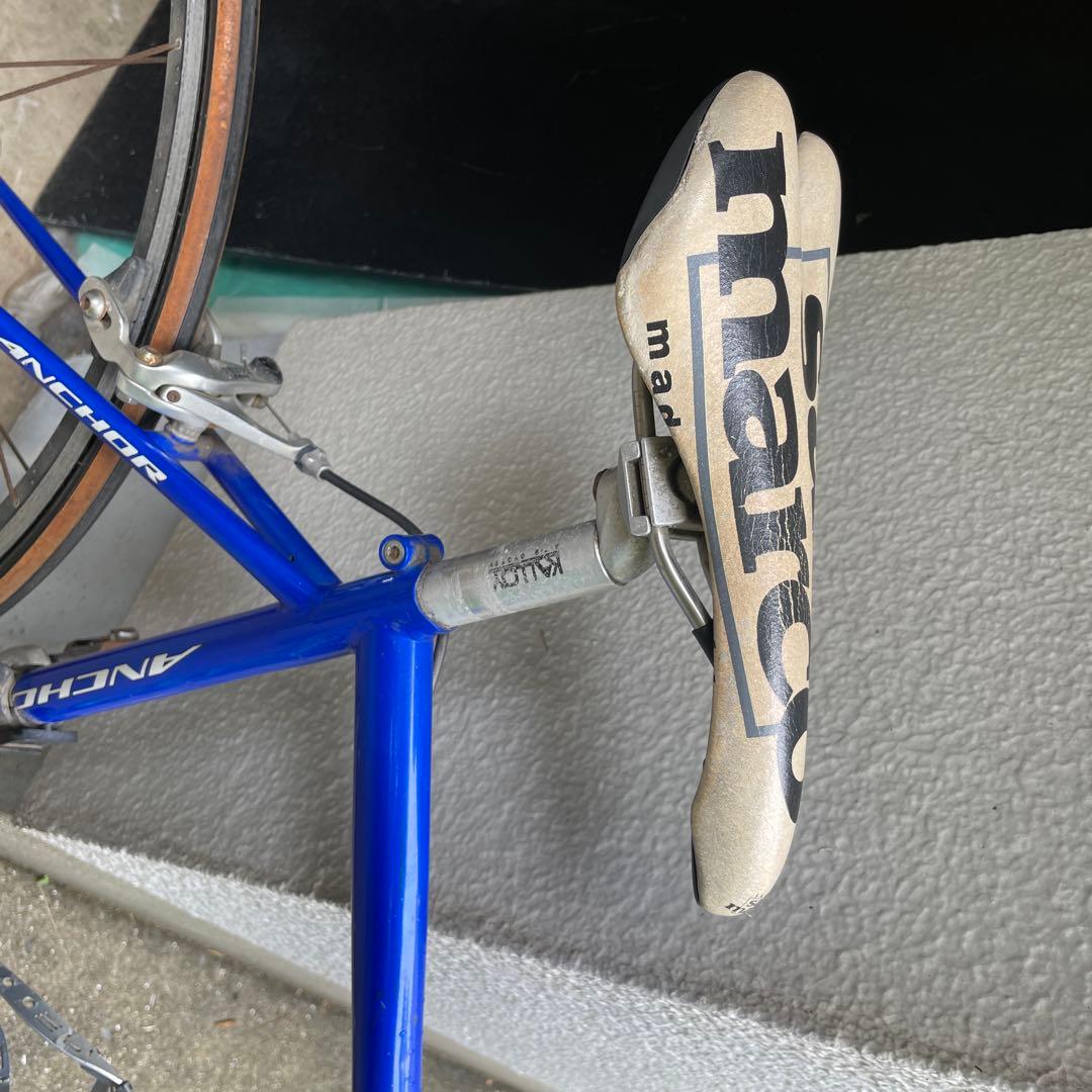 ANCHOR 自転車 青色 フレーム Shimano
