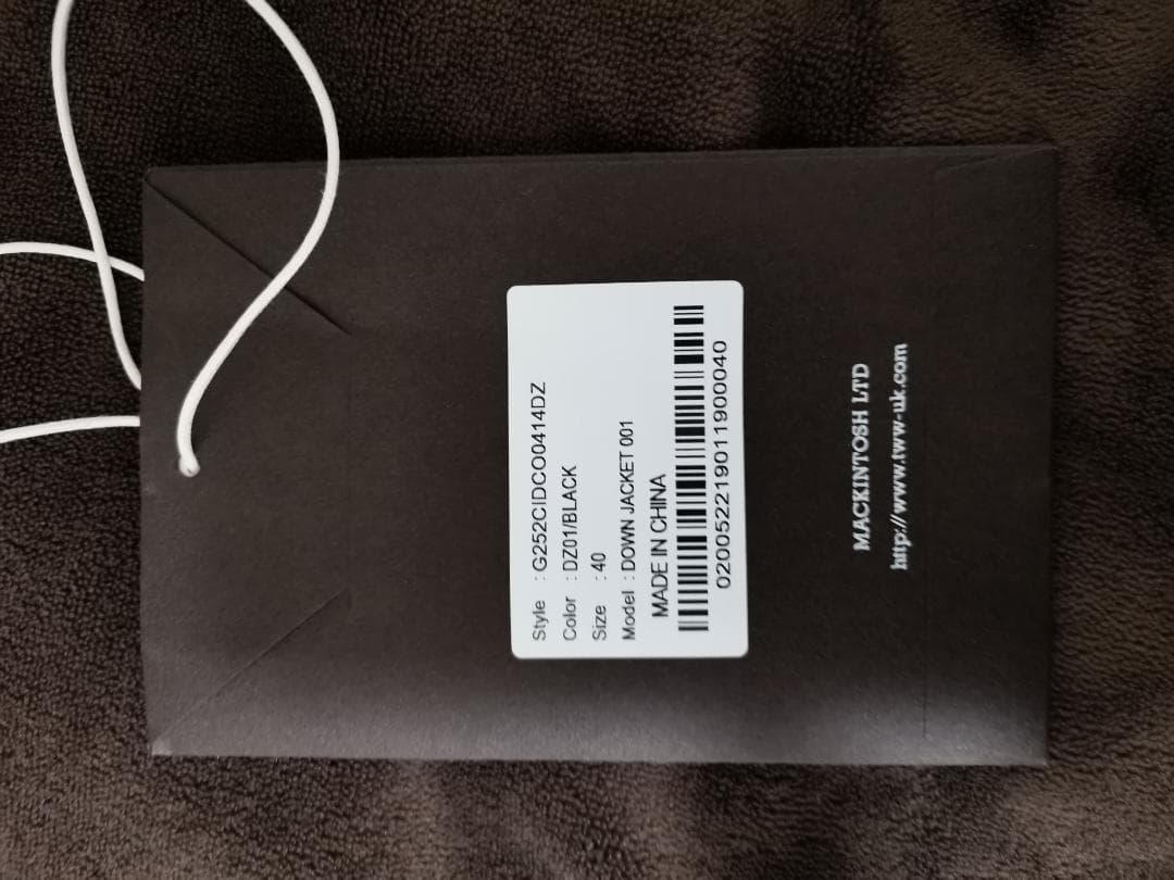 トラディショナルウェザーウェア DOWN JACKET 001 40 極美品