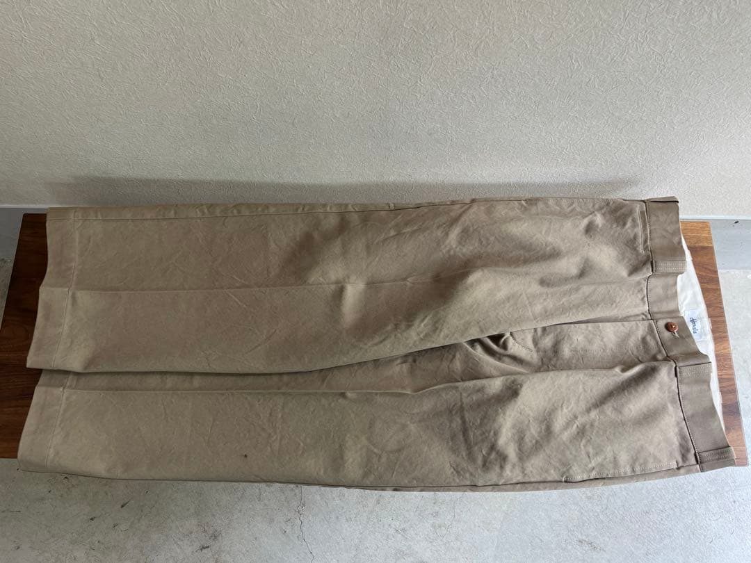 chimalaチマラ⭐︎センターパーツミリタリーチノパンツ新品未着用32