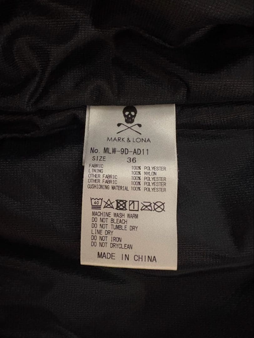 最終価格　マークアンドロナ　★正規品★ ブルゾン　赤　36 Sサイズ　スカル