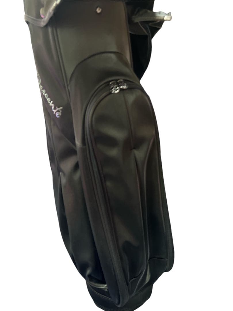 ⚠️取引中⚠️！！！専用！！！DESCENTE ゴルフバッグ 黒 合成皮革