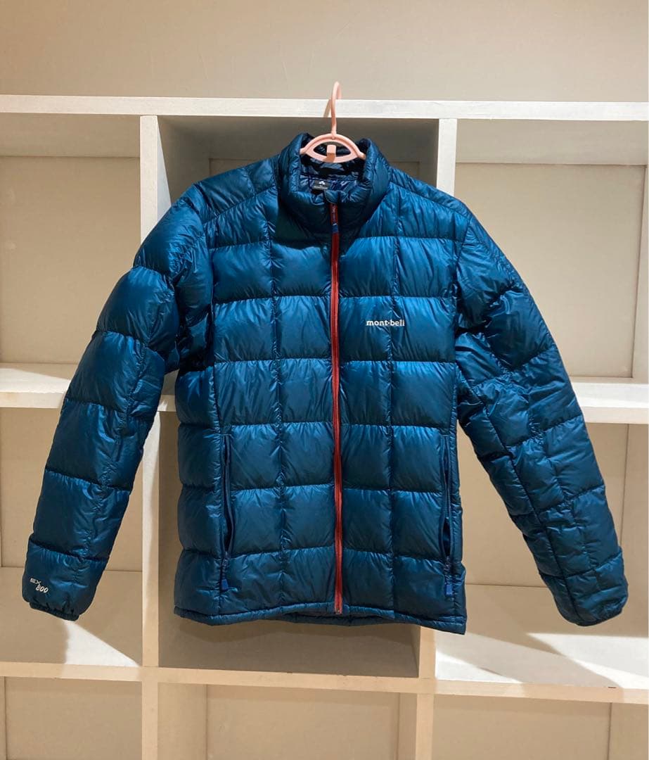 モンベル スペリオダウンジャケット M ブルーグリーン 800FP 専用洗剤
