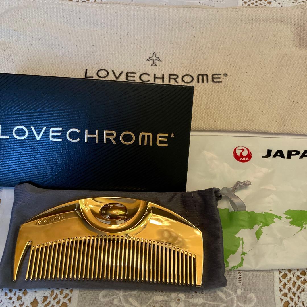 LOVECHROME k24GP ツキゴールド ＋JALオリジナルポーチ付