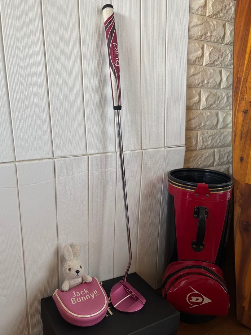 PING GLe2 ECHO レディースパター ウサちゃんカバー付き