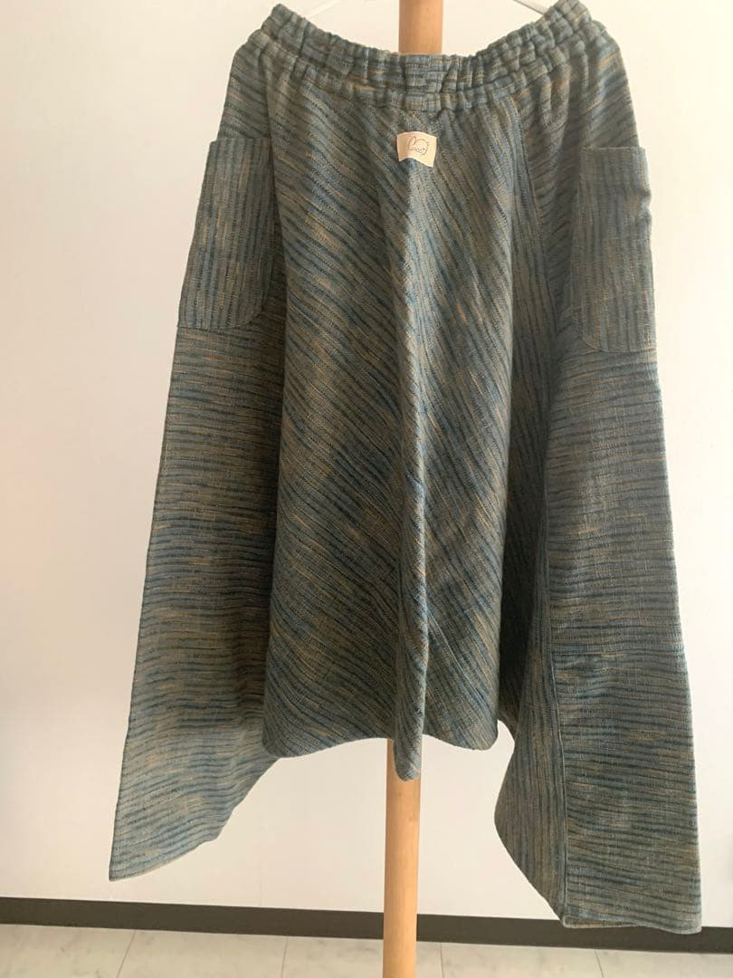 うさとの服 ♪［美品］ムササビ ボトム　usaato ウサト 草木染め 藍染