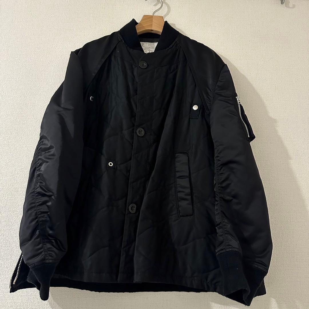 3サイズ sacai Nylon Twill Blouson 21-02580M - メルカリ