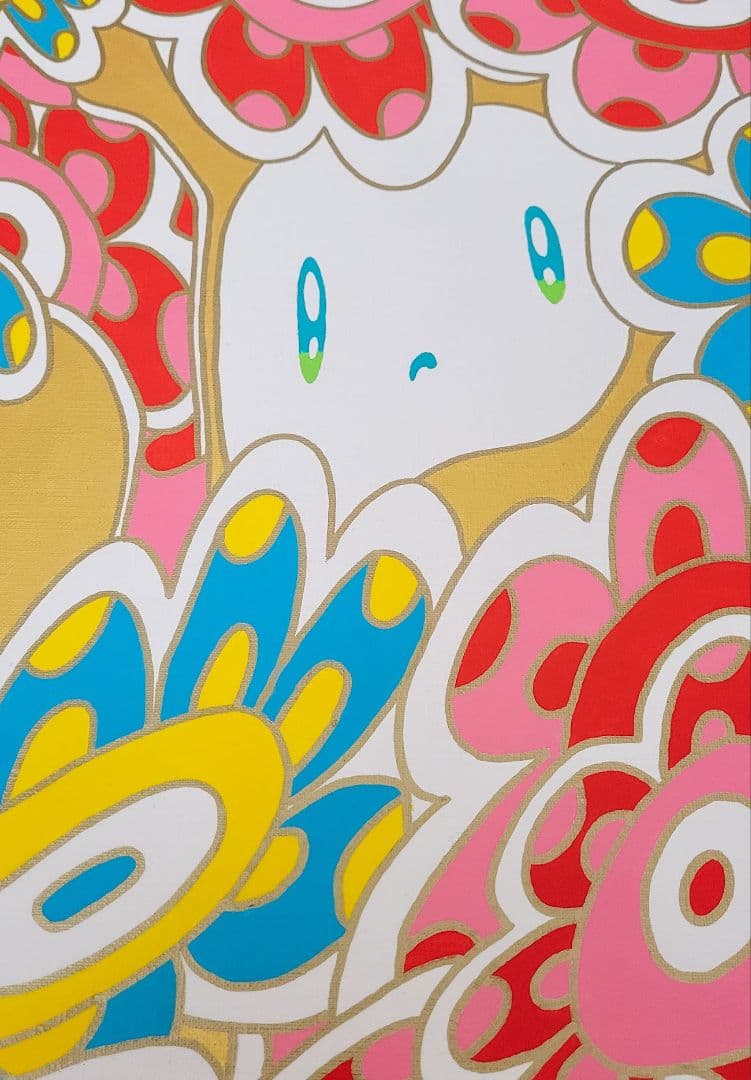 ☆鈴木哲也☆S20 現代アート 原画 絵画 ポップアート ☆送料無料#146