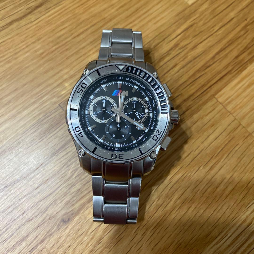 BMW クロノグラフ時計 ステンレススチール