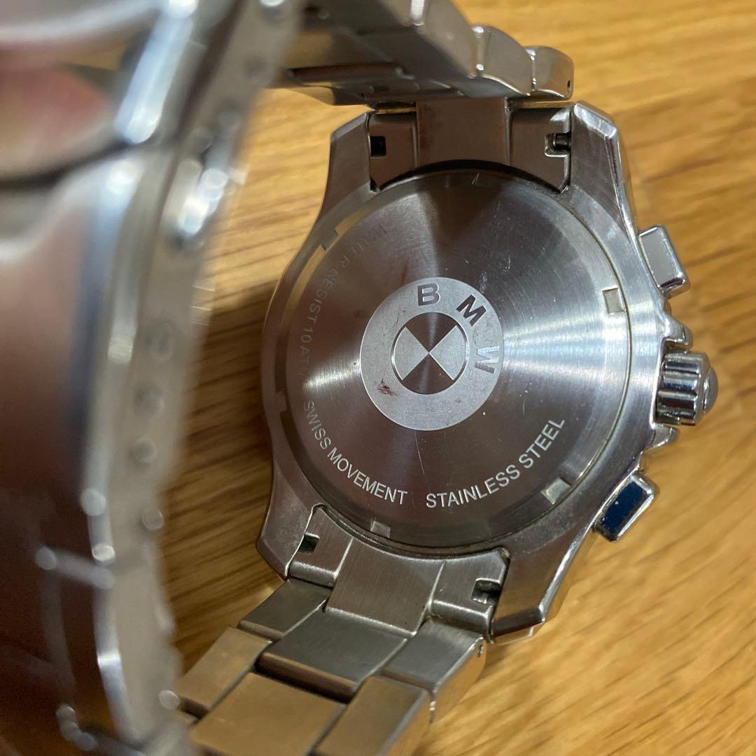 BMW クロノグラフ時計 ステンレススチール