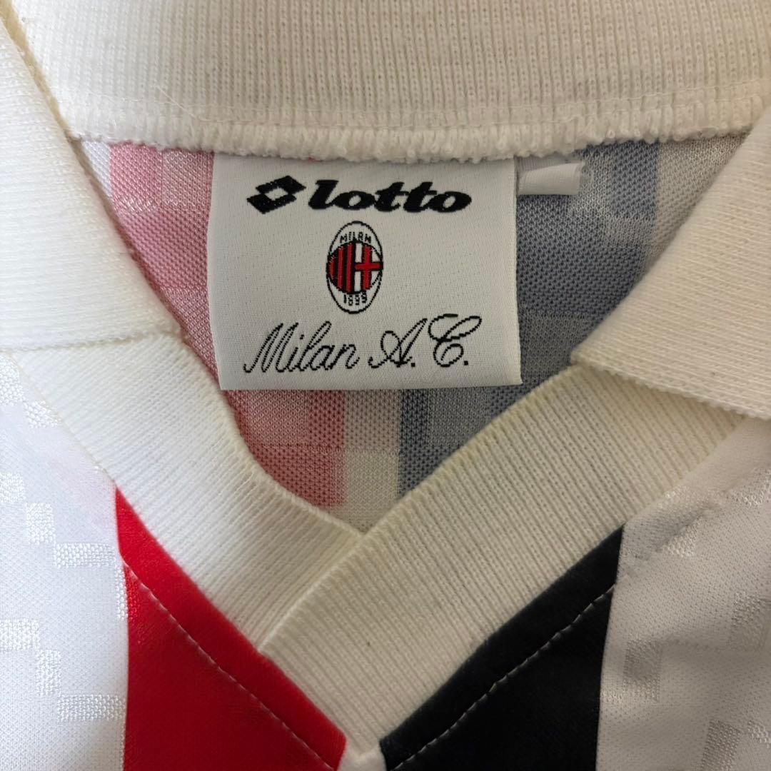Lotto ロット ACミラン ユニフォーム 1995-97 アウェイ L
