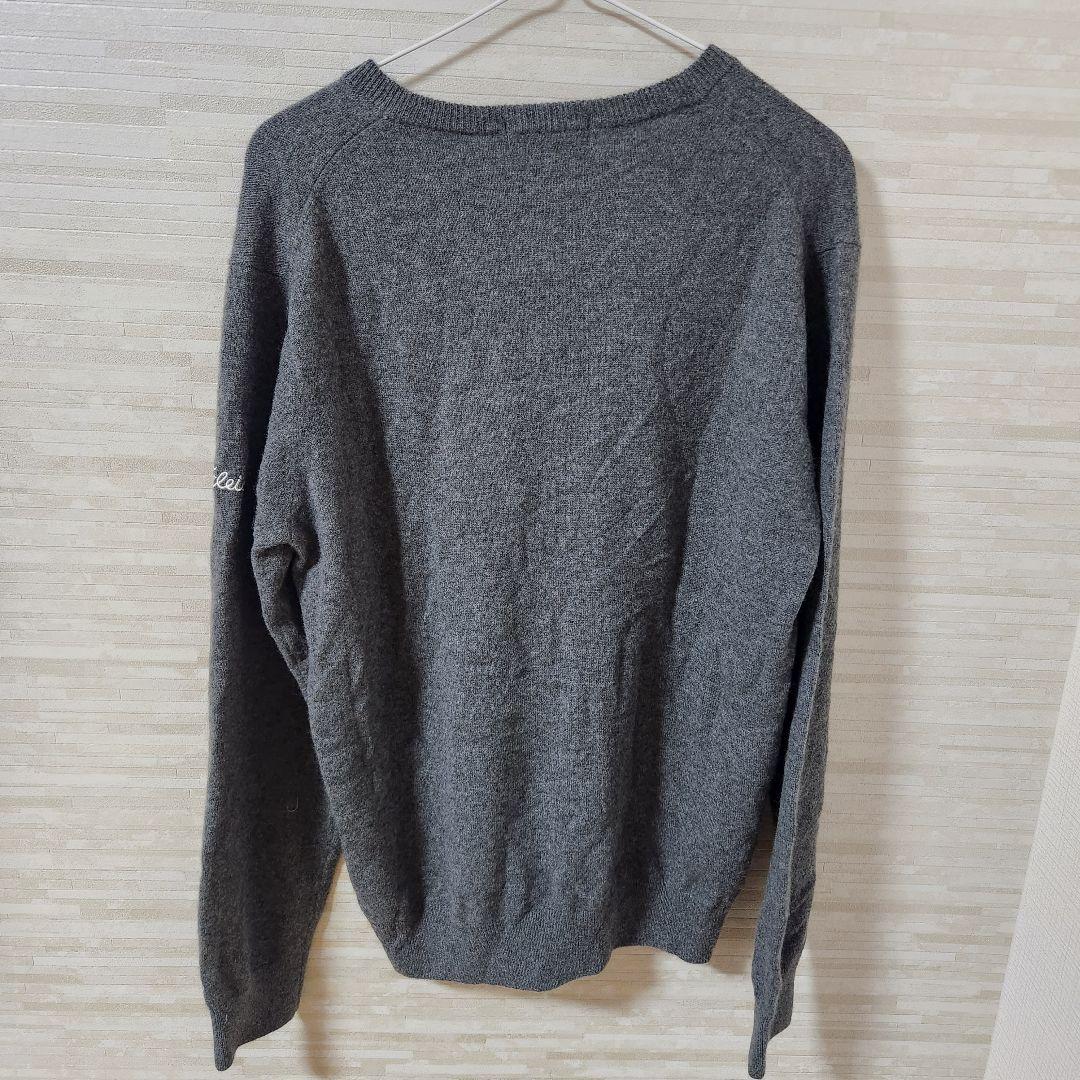 【新品タグ付】Titleist タイトリスト カシミヤ100% セーター L