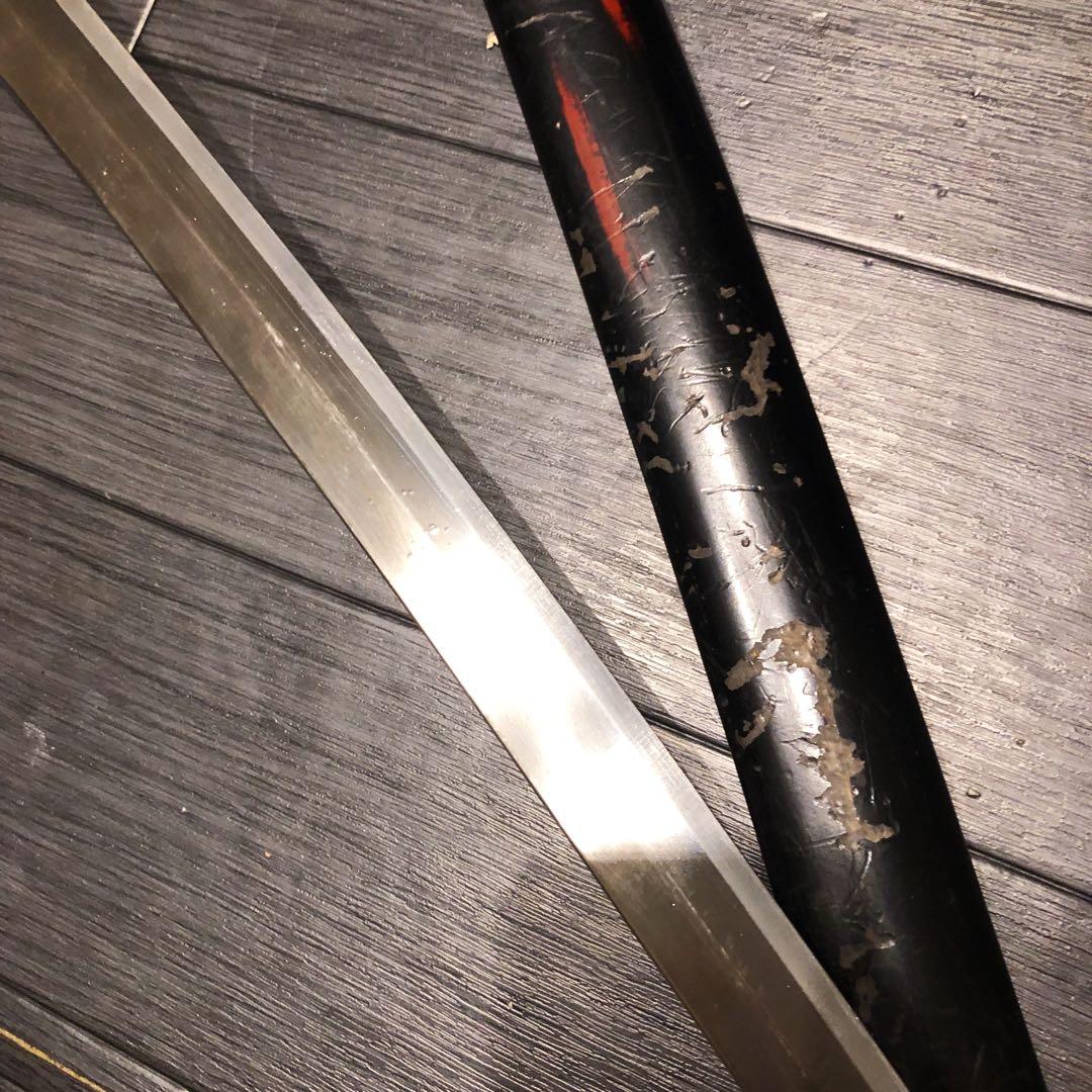 高級模造刀　土佐刀剣　本研波刃　亜鉛合金