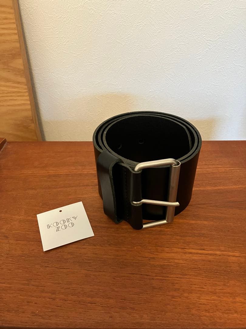根岸さん着用　kooky zoo ベルト　ロンハーマン　ブラック