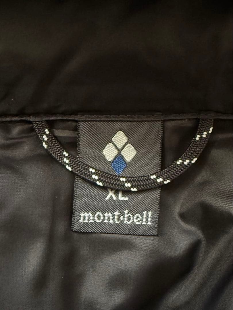mont-bellモンベル パーマフロスト ライトダウンパーカ XL黒ジャケット