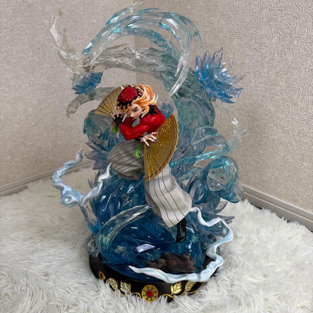 鬼滅の刃 十二鬼月 上弦の弍 童磨 フィギュア ガレージキット 現状品