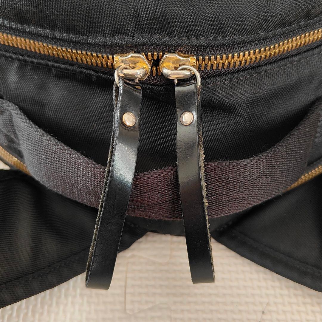 ポーターガール シア リュック デイパック　2層式　A4収納 黒 PC