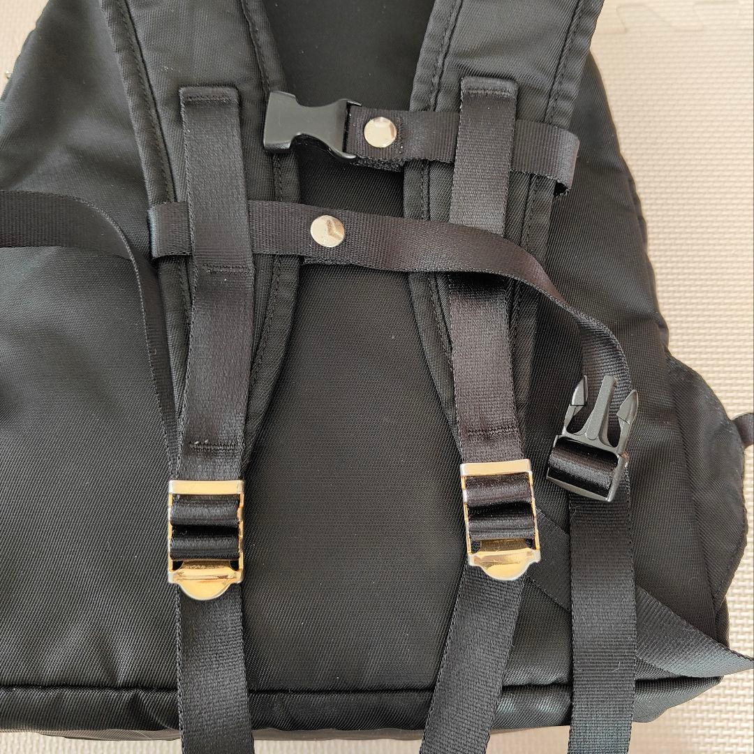 ポーターガール シア リュック デイパック　2層式　A4収納 黒 PC