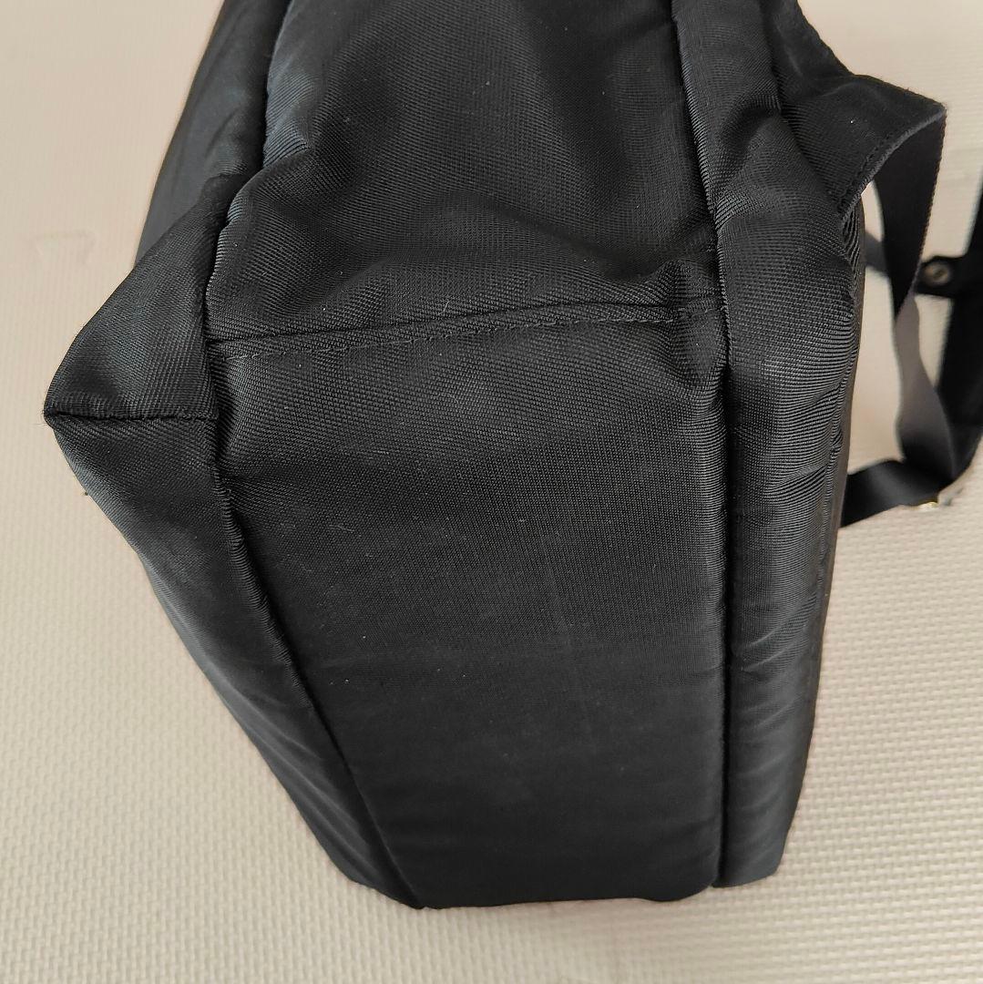 ポーターガール シア リュック デイパック　2層式　A4収納 黒 PC