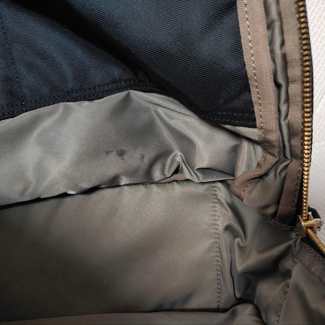 ポーターガール シア リュック デイパック　2層式　A4収納 黒 PC