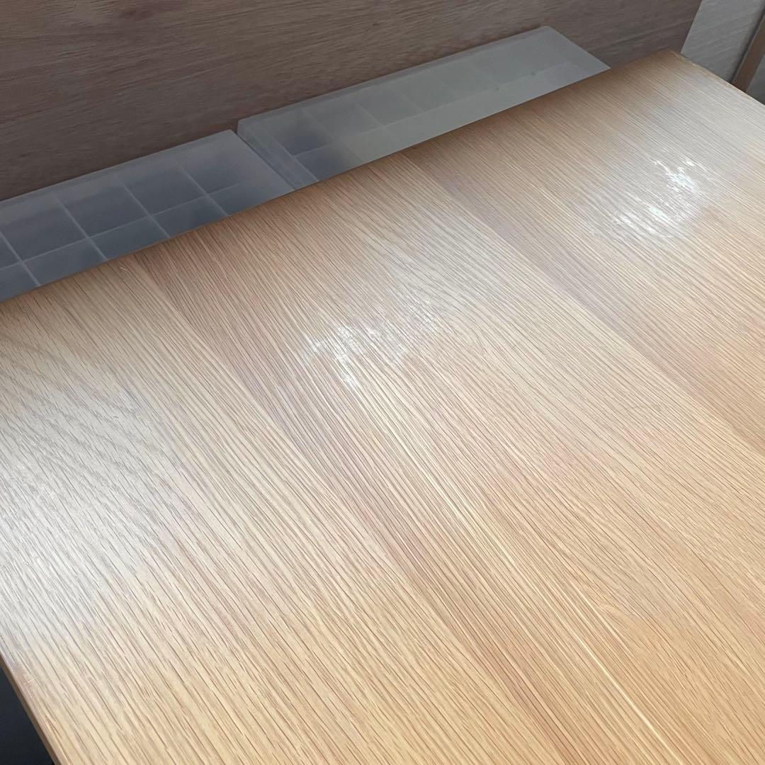 無印良品、木製折りたたみテーブル120cm